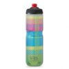 Polar Breakaway Insulated Tartan Bottle-Highlighter Green/Blue (24OZ)